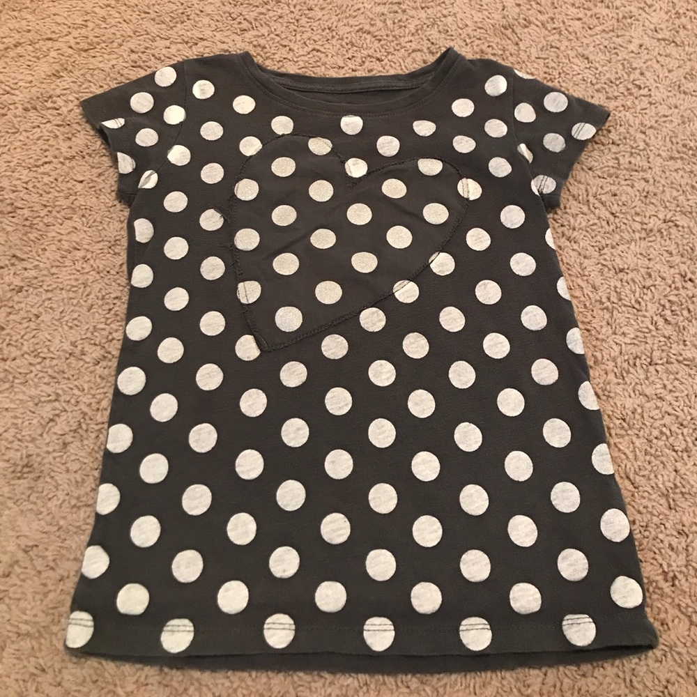 CrewCuts girls polka shirt! Super cute!