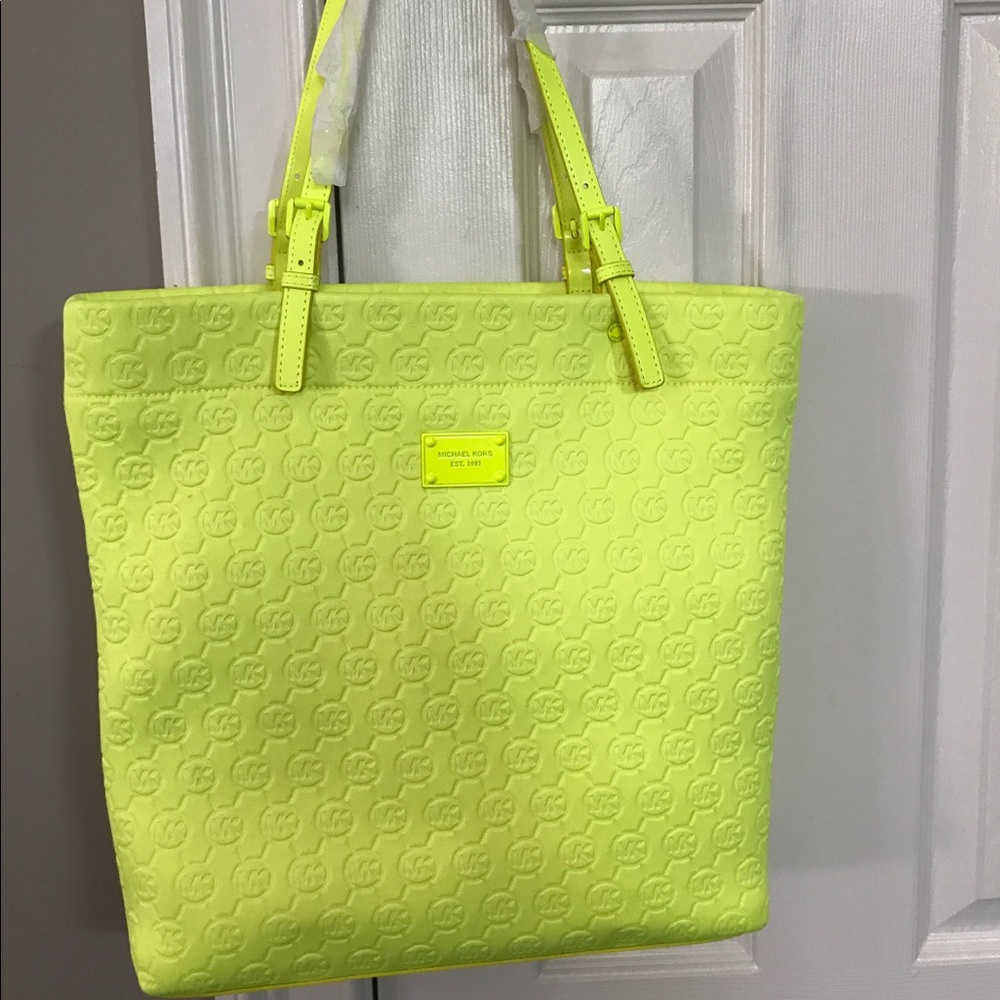 Micheal Kors fabric tote