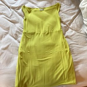 Asos green pencil dress