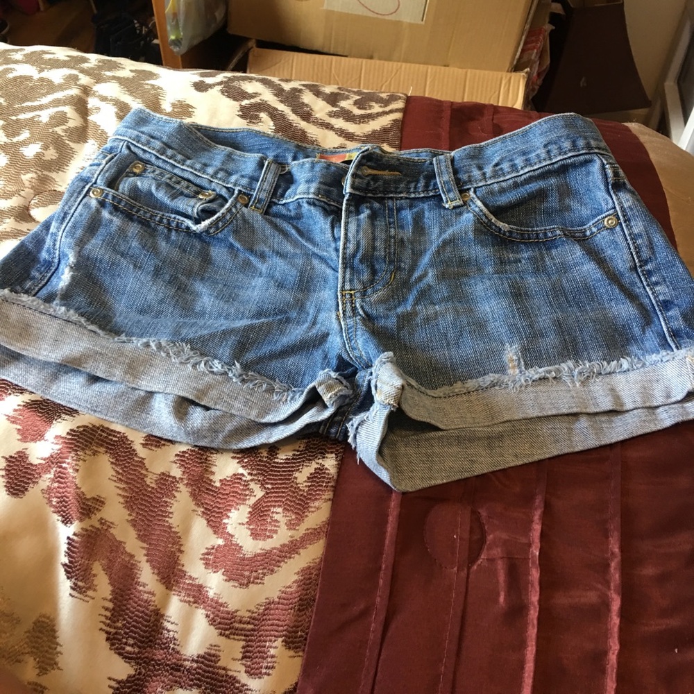 Light blue shorts