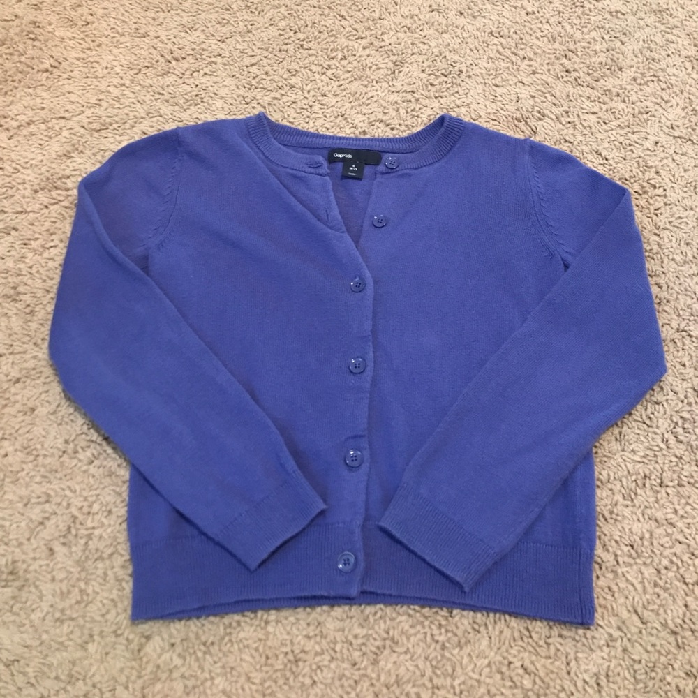GapKids girls cardigan. Pretty color!