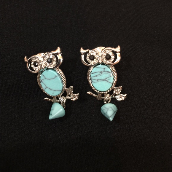 Fun Owl Earrings - Picture 3 of 4