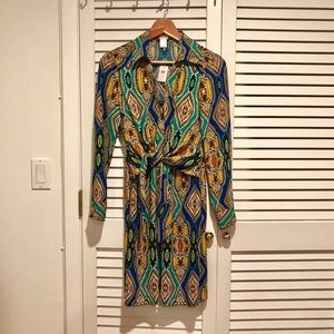 Chic fun patterned dress from Caché !