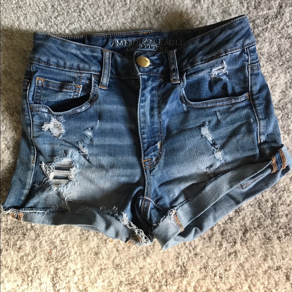 AE high waisted shorts