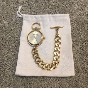 Burberry Goldtone Waterloo Bracelet Watch