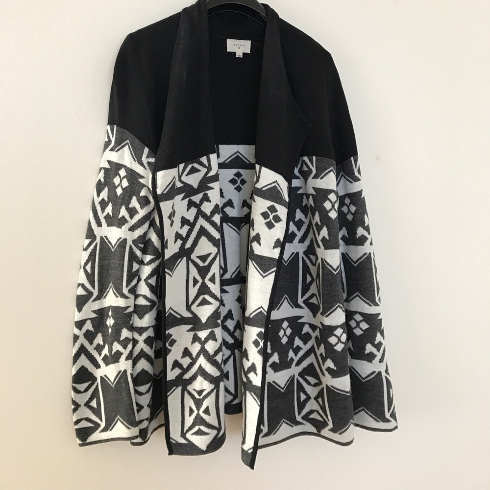 Everly tribal print cardigan
