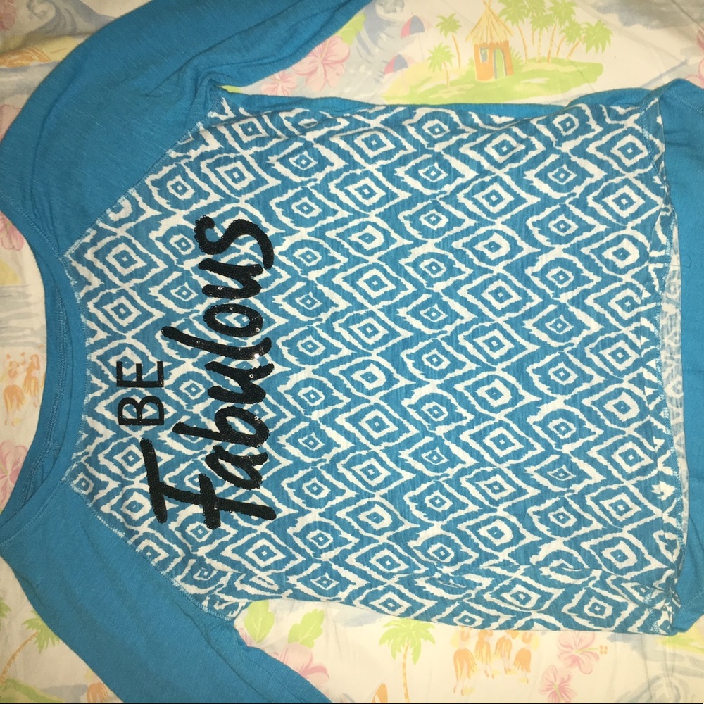 Justice long sleeve shirt