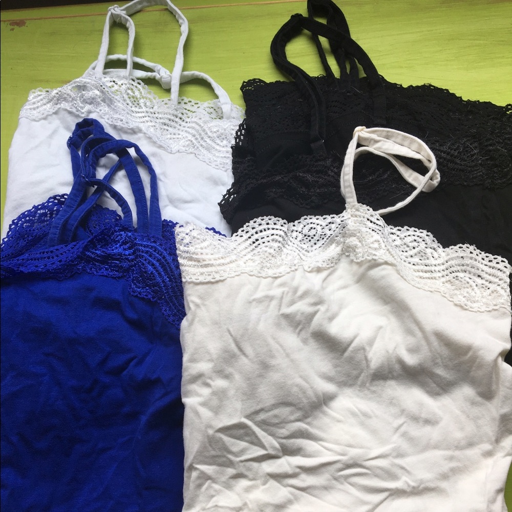☀️lot of 4 woman's cami's☀️