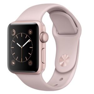 Rose gold Apple Watch series 1