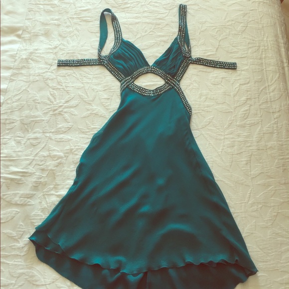 Marciano Dresses & Skirts - Marciano Teal Cocktail Dress