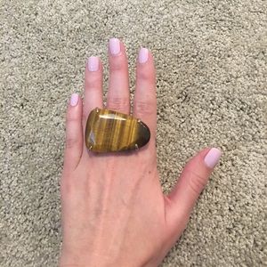 Kendra Scott Tela Cocktail Ring in Tiger Eye