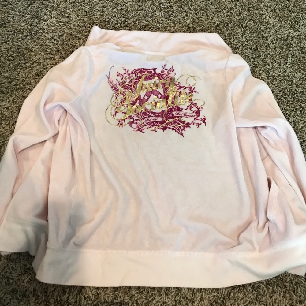 Juicy couture zip up jacket