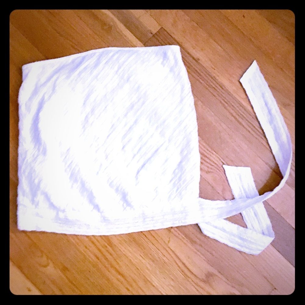 Beautiful billowy strapless top