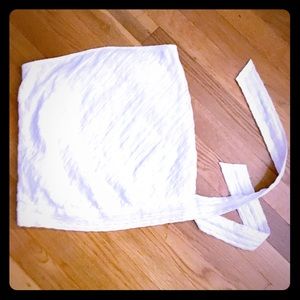 Beautiful billowy strapless top
