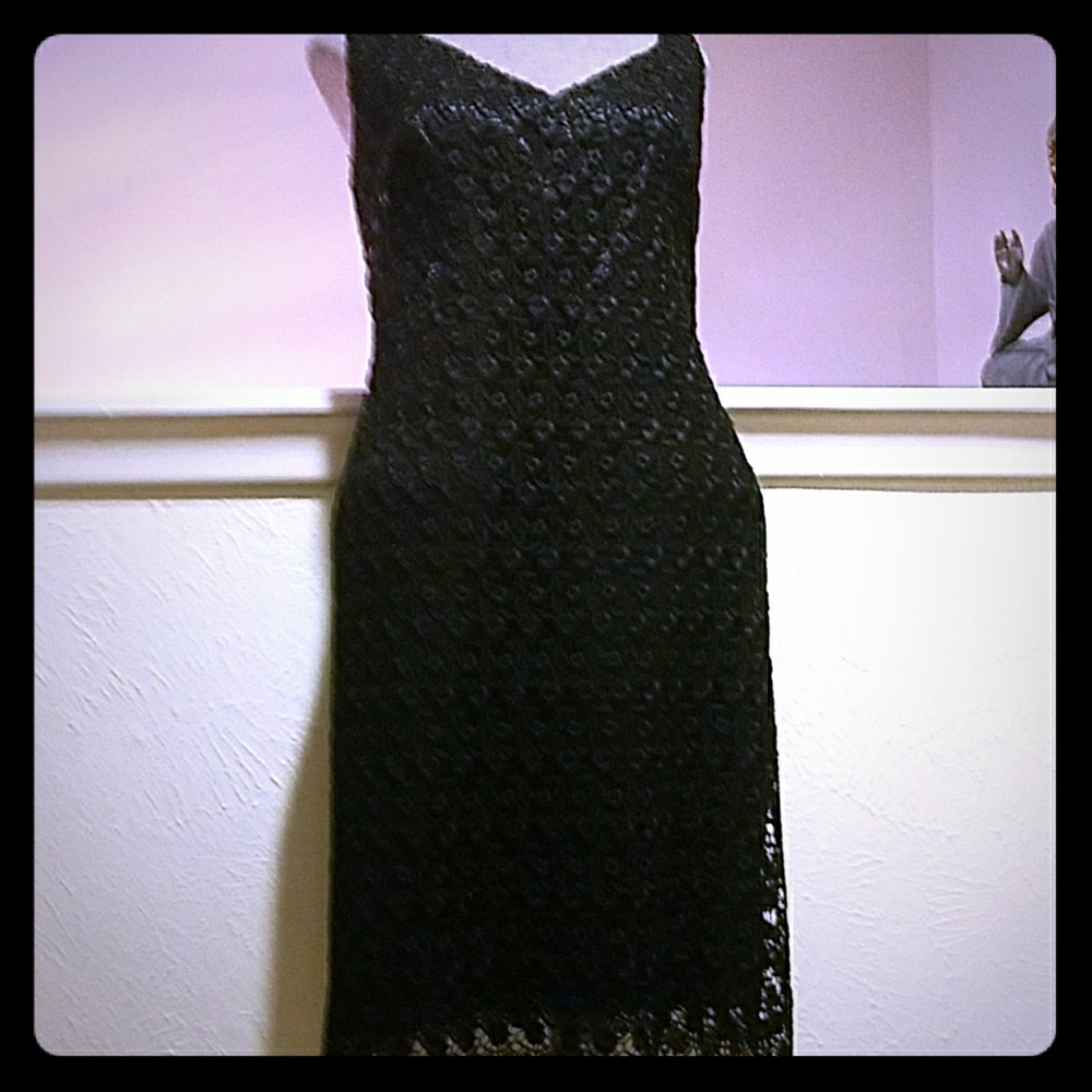 Black Lace Dress