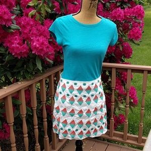 THML Brea Embroidered Skirt