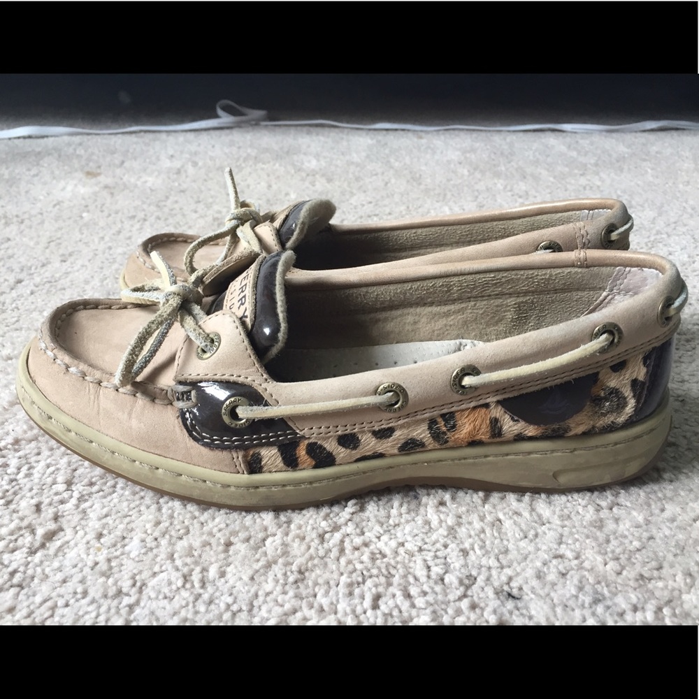 Sperry top sider cheetah angelfish boat shoe