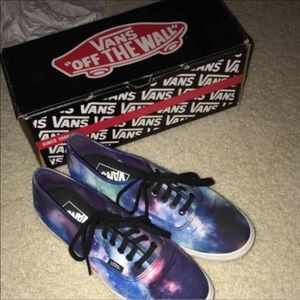 Galaxy Vans size 8.5