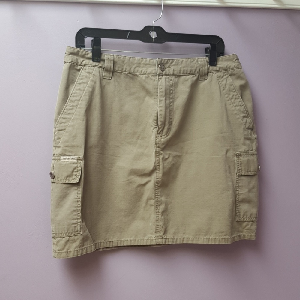 CK Jeans cargo skirt