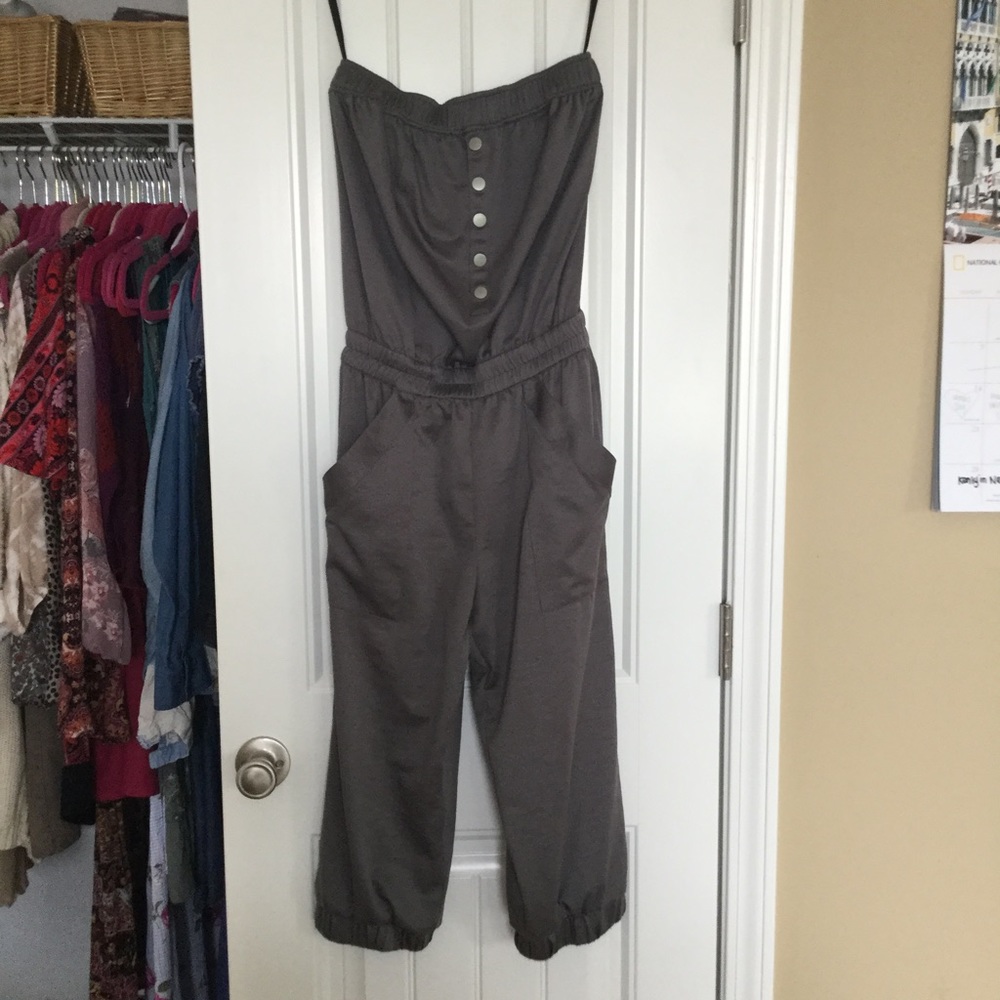Silky Gray Jumpsuit by Guess