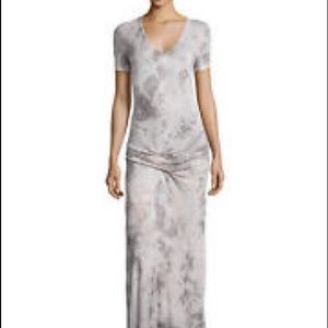 YFB Tamara Dress in Pink Mauve Tie Dye