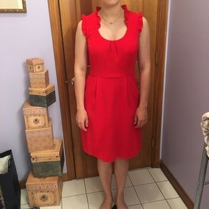 Anthropologie Red Dress great for weddings! Size 6