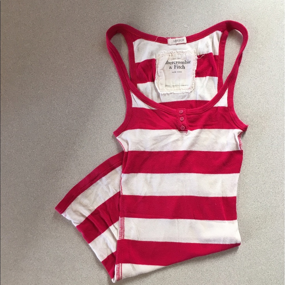 🌈 Soft and thin striped tank