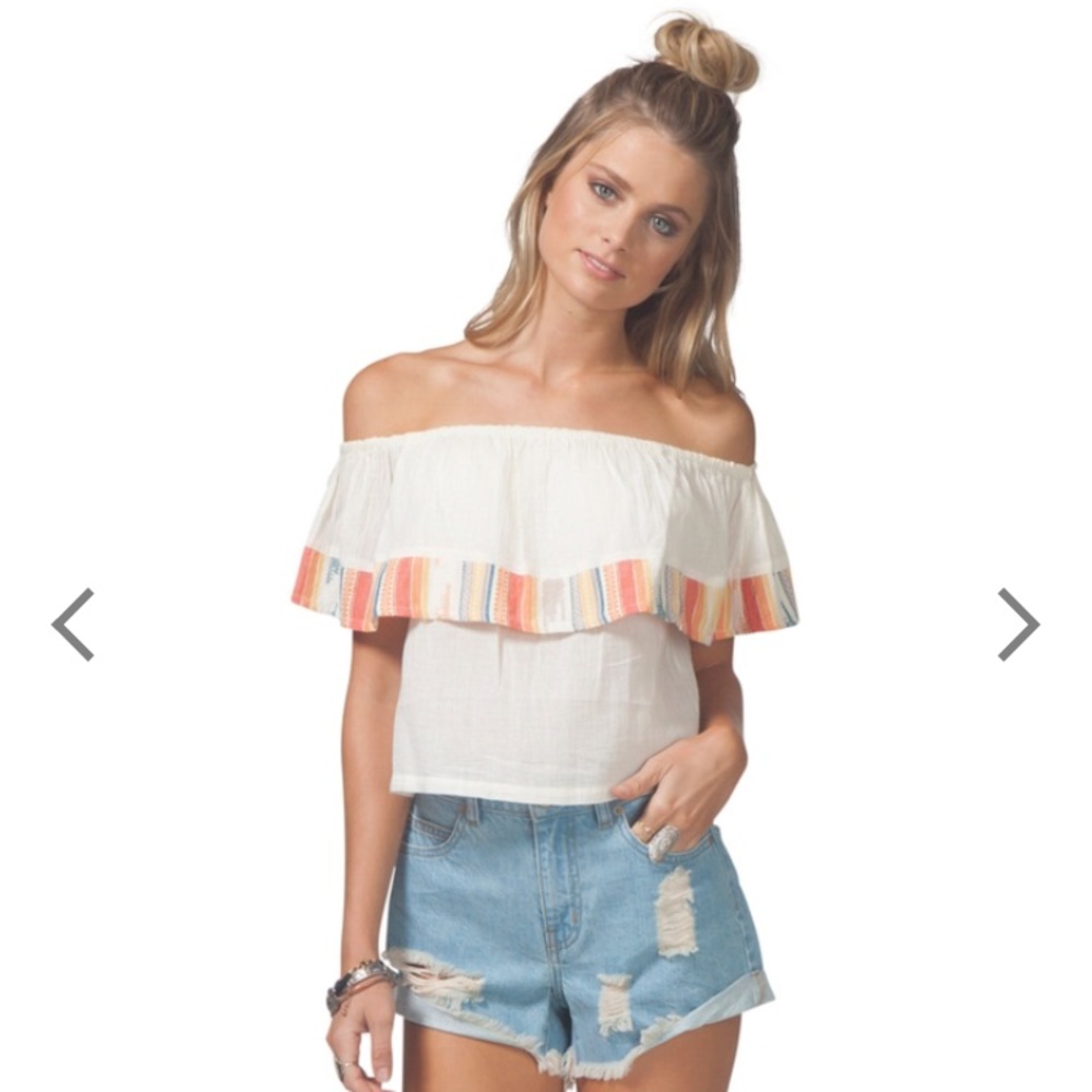 Off the shoulder crop top - Rip Curl