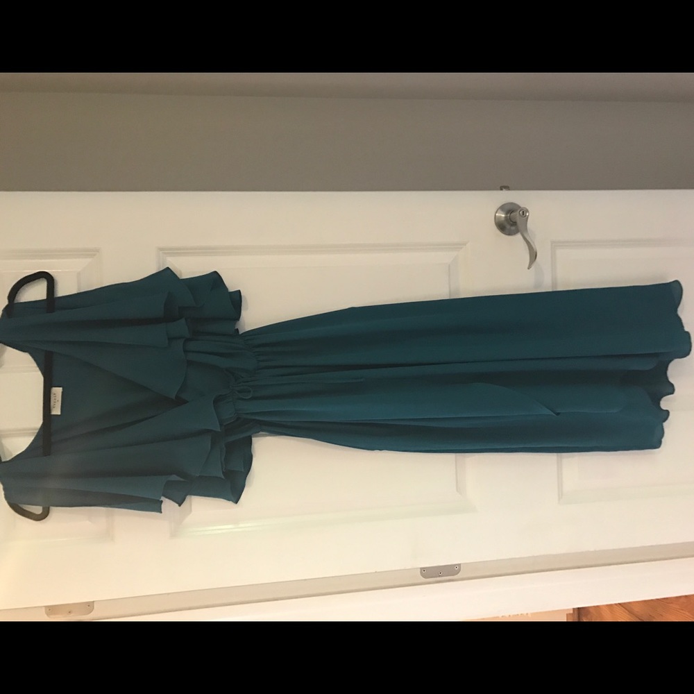 Beautiful Green Maxi Dress