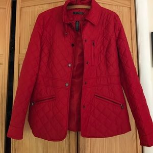 Red Ralph Lauren jacket