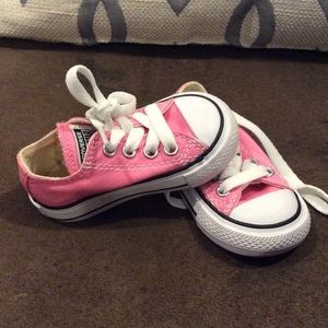 Pink baby Converse