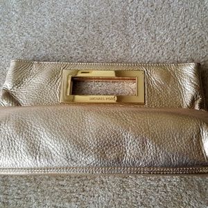 Michael Kors Beautiful Gold Clutch