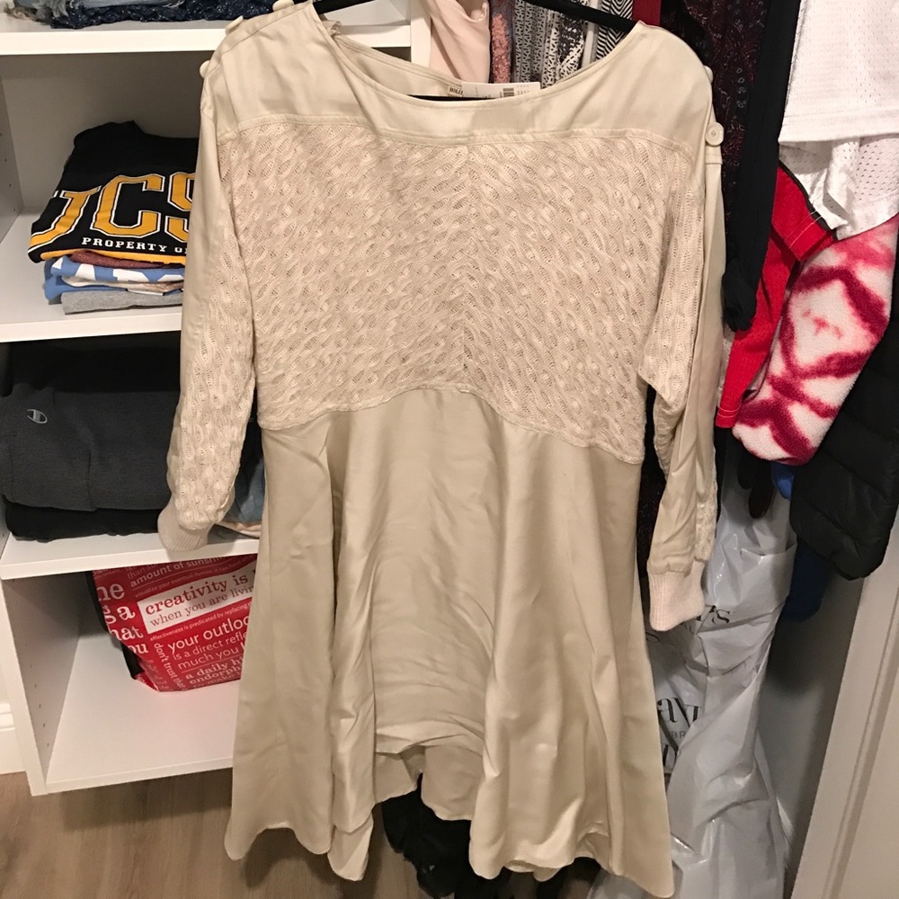 Cream dress