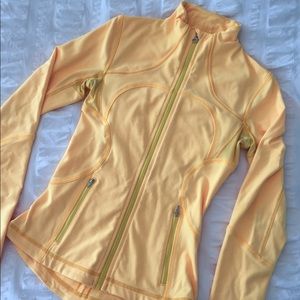 Lululemon sunny yellow "Define" jacket