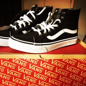 Vans SK8-HI Slim Zip High-Top NWT