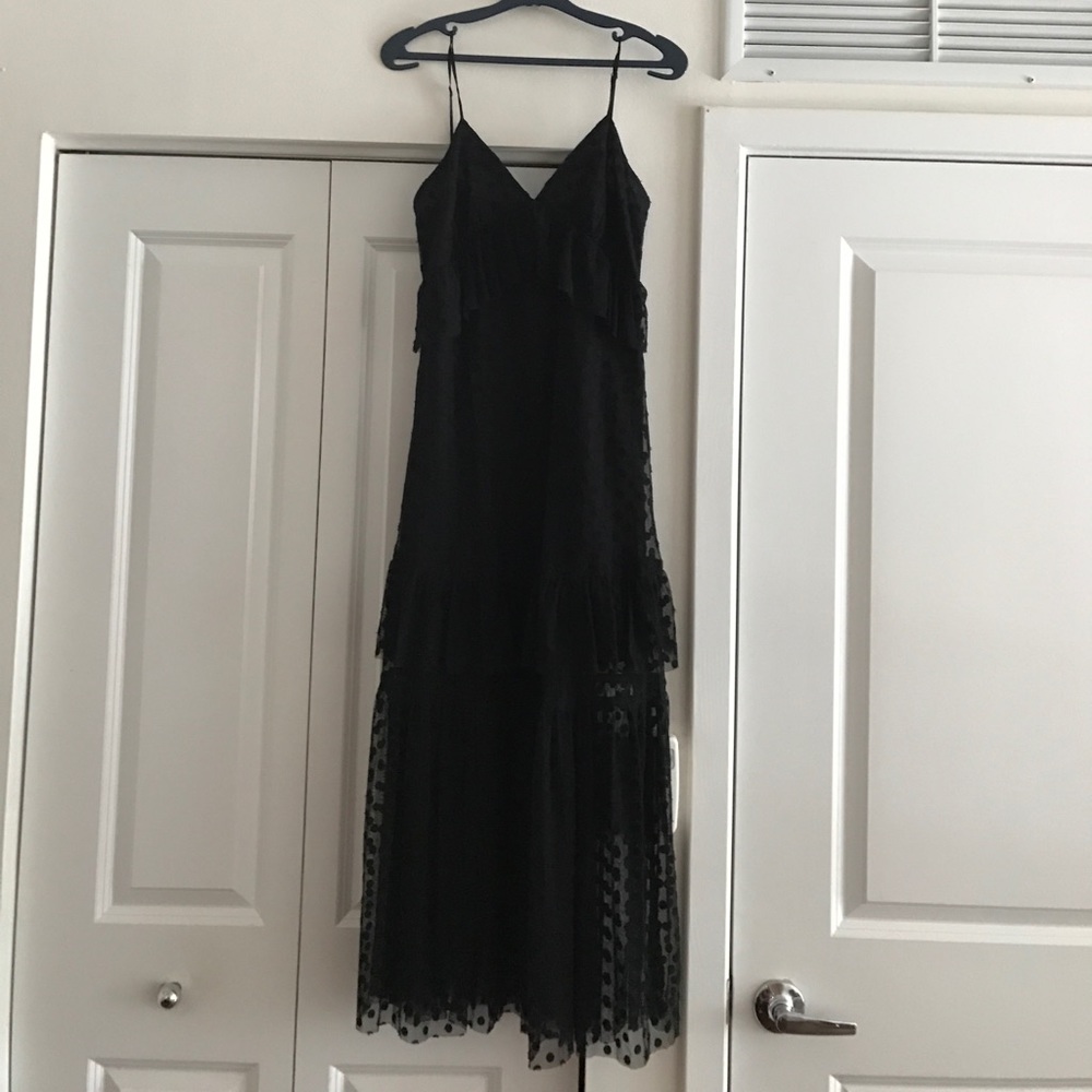 Robert Rodriguez Swiss Dot Tulle Dress