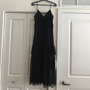 Robert Rodriguez Swiss Dot Tulle Dress