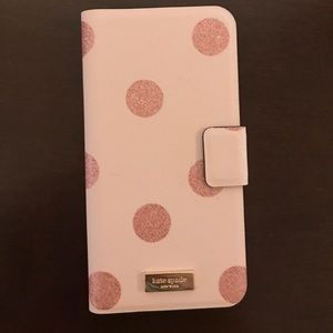 Kate Spade Iphone 6 plus folio.