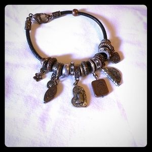 Boho charm bracelet