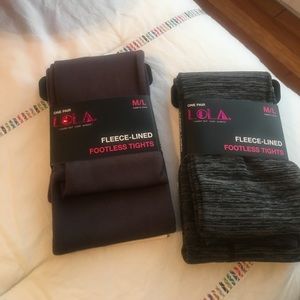 Fleece lined leggings