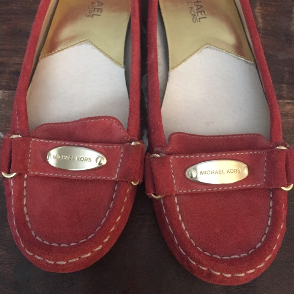 Michael Kors suede loafer/moccasin size 7