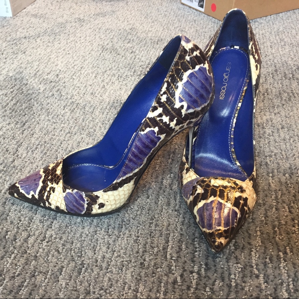 Sergio Rossi Python Shoes - image 1