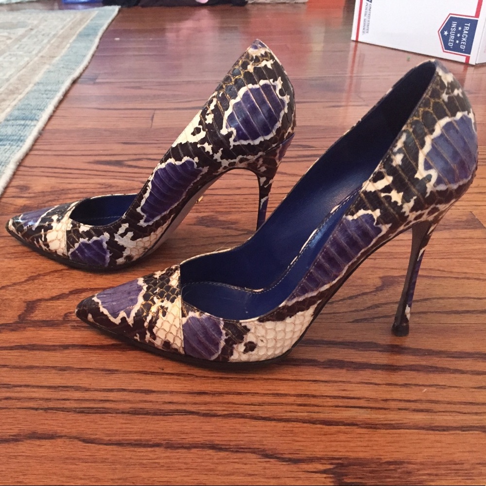 Sergio Rossi Python Shoes - image 3