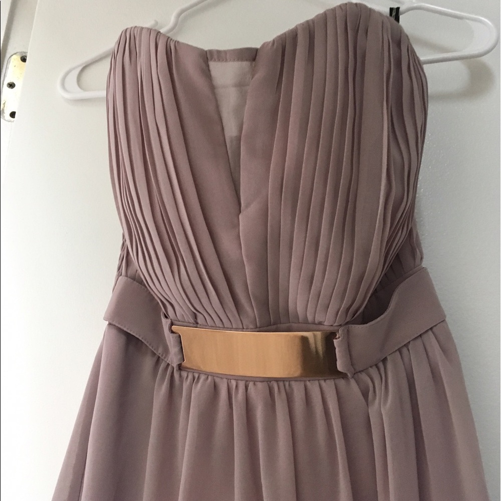 ModCloth Little Mistress Lavender Formal Dress