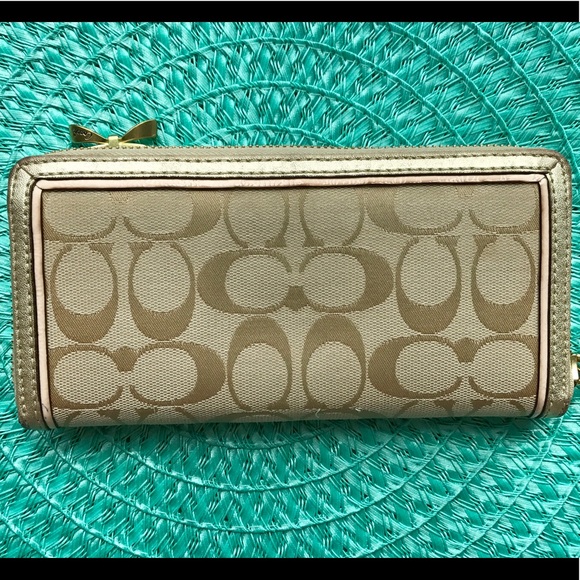 coach limited edition signature size wallet from coach limited edition signature size wallet from
