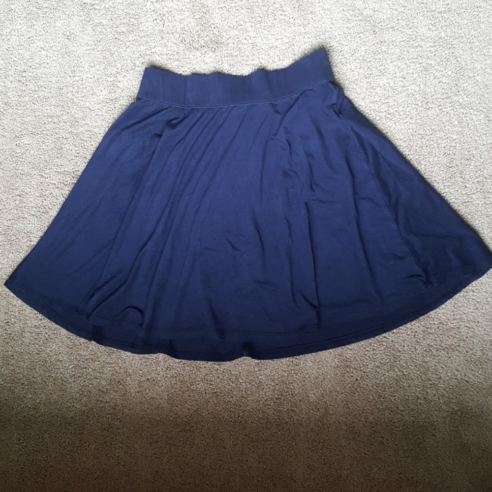 Velvet Slight High Waist Mini Skirt