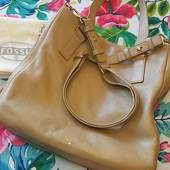 Fossil Preston Leather Shopper *like new* - Picture 3 of 5