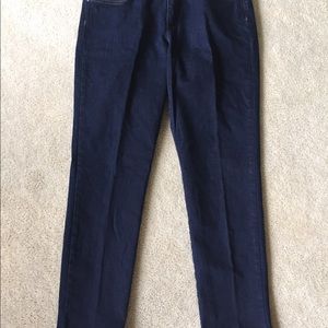 Brooks Brothers Straight Leg Dark Jeans