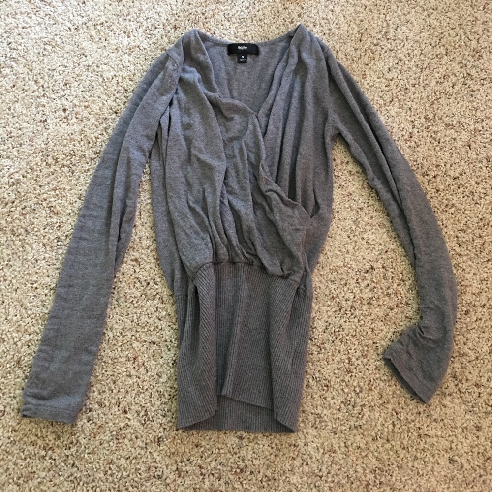 Mossimo small grey sweater