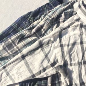 Flannel Bundle!!! 5 Flannel Shirts!